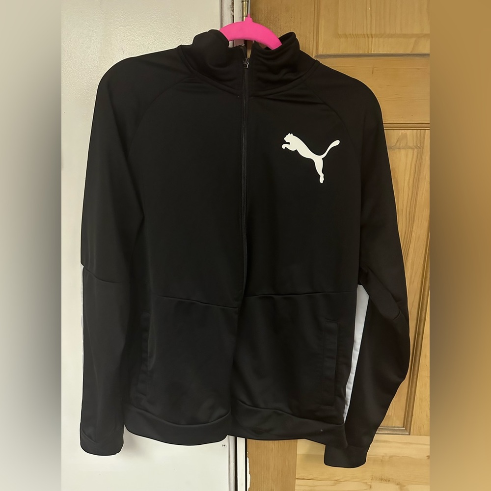 2 Large Puma hoodie and zip jacket